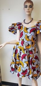 African Print Dress